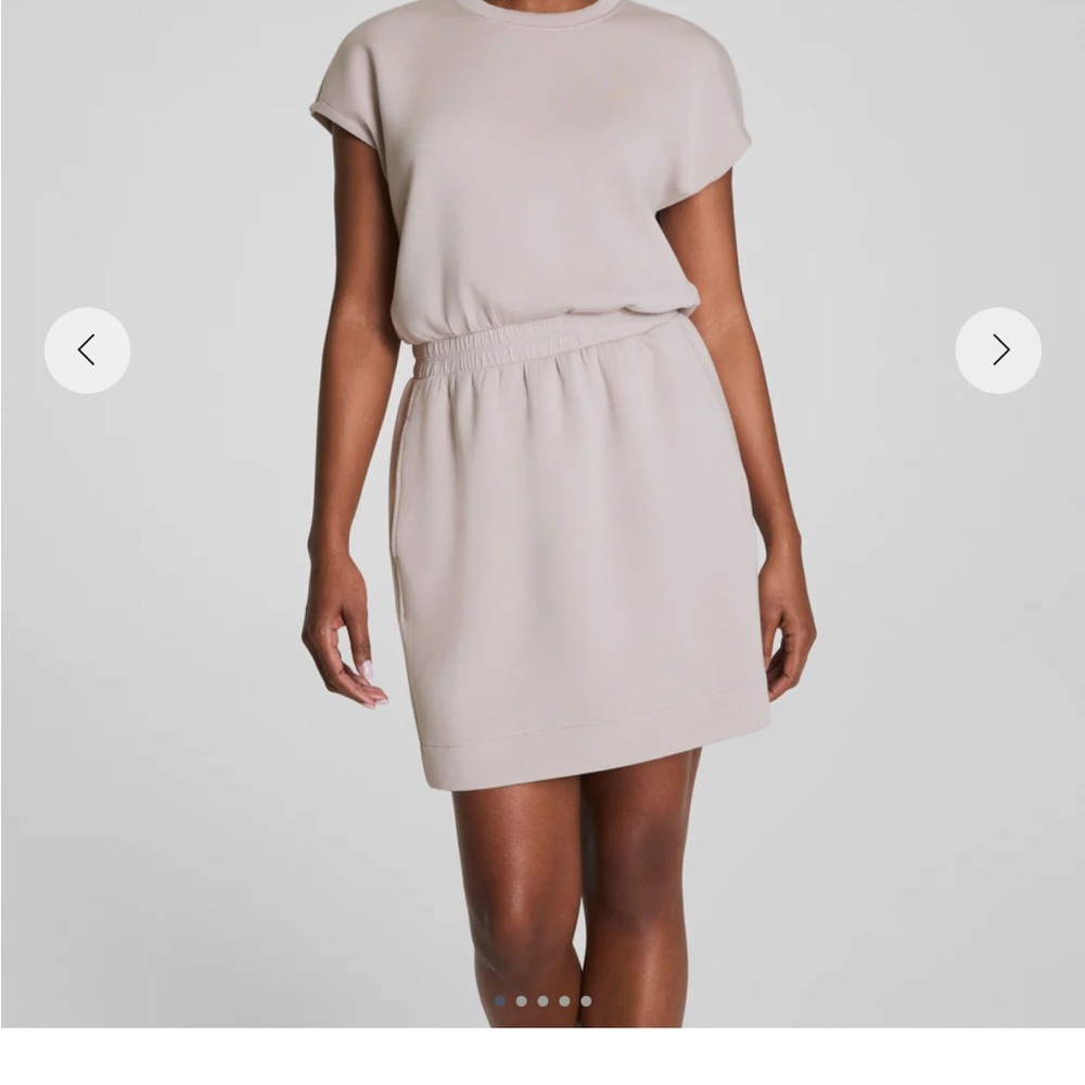 SPANX Air Essentials - Cinched Mini Dress - French Gray Color